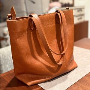 Madewell Medium Transport Leather Tote Bag